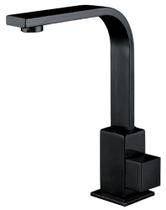 Torneira Bica Móvel Quadrit Slim Bancada 6165 - Preto Fosco - SuperLar Acessórios