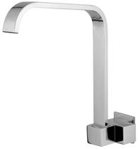 Torneira Bica Móvel Quadrit Slim Parede 6065-Cromada Torneira Bica Móvel Quadrit Slim Parede 6065-Cromada