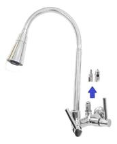 Torneira Bica Parede Jato Cr Saída Purificador C34 1/4 Volta Torneira Bica Parede Jato Cr Saída Purificador C34 1/4 Volta