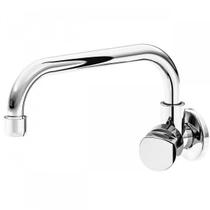Torneira Bica "U" de Parede para Cozinha 1156UJ10 1/4 de Volta Japi Cromado