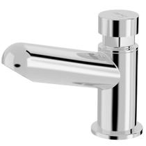 Torneira Blukit de Mesa Reta Temporizada ABS Cromado