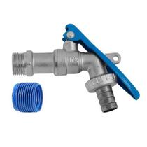 Torneira Blukit p/Jardim de Esfera C/ Acesso Restrito 3/4" X 1/2" - 190104 Torneira Blukit p/Jardim de Esfera C/ Acesso Restrito 3/4" X 1/2" - 190104