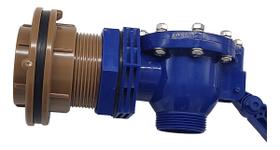 Torneira Bóia Alta Vazão Inteligente 2'' + Flange 60mm X 2 Torneira Bóia Alta Vazão Inteligente 2'' + Flange 60mm X 2