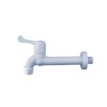 Torneira branca de pia abs 18 cm