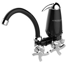 Torneira c/ Filtro de Parede Preta - Acquabios