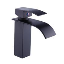 Torneira Cascata Baixa com Misturador Monocomando Rose de Bancada Belcca TCB01R-BL