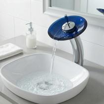 Torneira Cascata Monocomando p/ Agua Quente e Fria - Várias Cores