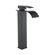 Torneira Cascata Slim Misturador Monocomando Alta Black