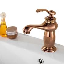 Torneira Cobre Estilo Vintage Retro Bronze Clássico Misturador Monocomando Bico Aerador Para Banheiro Lavabo Lavatório Cuba Luxo