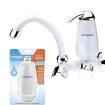 Torneira Colors Filtro Branco Acquabios com Refil Extra Quantidade:3