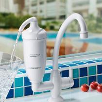 Torneira com Filtro Água Lorenzetti Acqua Bella Bancada Branca