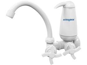 Torneira Com Filtro Bica Móvel De Parede QuadriSeta - Acqua E05 - Acquabios Torneira Com Filtro Bica Móvel De Parede QuadriSeta - Acqua E05 - Acquabios