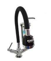 Torneira com Filtro Bica Preta Dois Jatos Bancada ou Mesa