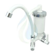 Torneira Com Filtro Cozinha Parede 1/4 De Volta Abs Branco Cód. 2072-3 Torneira Com Filtro Cozinha Parede 1/4 De Volta Abs Branco Cód. 2072-3