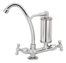 Torneira Com Filtro De Pia Bica Alta Equation Cromada C33