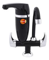 Torneira Com Filtro De Pia Bica Alta Equation Cromada Preta