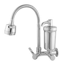 Torneira Com Filtro Gourmet Pia Cozinha De Parede Metal C-70 Del Metais Torneira Com Filtro Gourmet Pia Cozinha De Parede Metal C-70 Del Metais