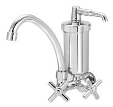 Torneira Com Filtro Gourmet Pia Cozinha De Parede Metal Inox