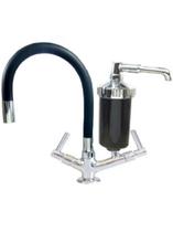 Torneira Com Filtro Mesa Flexível Preta 1/4 Volta C34 Torneira Com Filtro Mesa Flexível Preta 1/4 Volta C34