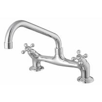 Torneira com Misturador de Cozinha para Mesa 3002 C 21 Ba Supernova Meber Metais Cromado