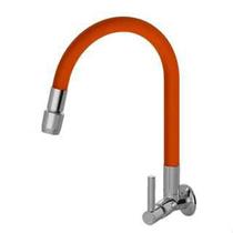Torneira Coz.parede Flexível Luxo Easy Eternal Color Laranja
