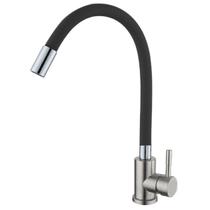 Torneira Cozinha Agua Quente Fria Flexível Preta Inox Torneira Cozinha Agua Quente Fria Flexível Preta Inox