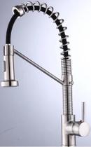 Torneira Cozinha Bancada Gourmet Misturador Monocomando Metal Acabamento Aço Escovado - FG2500NK