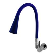 Torneira cozinha bica móvel flexível azul kimetais Torneira cozinha bica móvel flexível azul kimetais