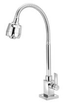 Torneira Cozinha De Mesa Bancada Quadrada Tubo Gourmet Luxo