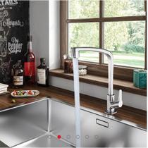 Torneira Cozinha De Mesa Lorenzetti Flatt Abs Cromada
