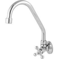 Torneira Cozinha De Parede Bica Alta de Metal 2060 C33 - Imperatriz