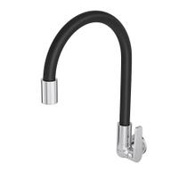 Torneira Cozinha Deca Motion 1168.c23.tc Bica Flexível Parede Preta Torneira Cozinha Deca Motion 1168.c23.tc Bica Flexível Parede Preta