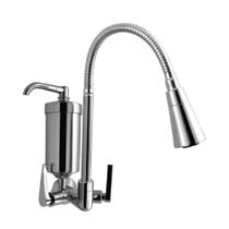 Torneira Cozinha Duo jet Lume com Filtro Gourmet Parede CR