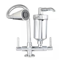 Torneira Cozinha Filtro Prateado Mesa/bancada Gourmet 2 Jatos CasaGrande Mundial