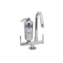 Torneira Cozinha Filtro Purificador Mesa Bancada Bica Móvel 1/4v Cromado ABS Luxo