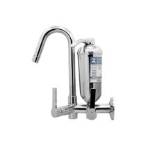 Torneira Cozinha Filtro Purificante Parede Bica Móvel Alavanca Cromado ABS Luxo