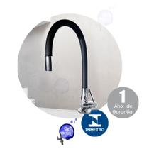 Torneira Cozinha Flexível C34 Preta Entrada Mesa CasaGrande Mundial Exclusiva Y - Um Novo Conceito.