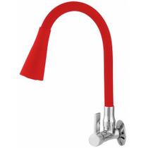 Torneira Cozinha Flexível Parede Luxo Colorida Jato Duplo Cone C-70 Cód. 5500 Torneira Cozinha Flexível Parede Luxo Colorida Jato Duplo Cone C-70 Cód. 5500