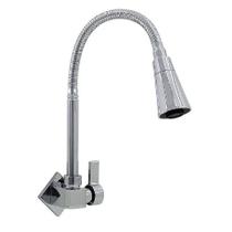 Torneira Cozinha Flexível Quadrada Parede Cone Cromado Exclusivo - Um Novo Conceito. Torneira Cozinha Flexível Quadrada Parede Cone Cromado Exclusivo - Um Novo Conceito.