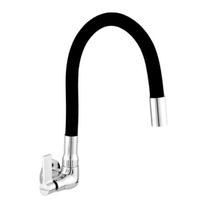 Torneira Cozinha Giratória Gourmet Parede Black 2066 C55 Imperatriz Torneira Cozinha Giratória Gourmet Parede Black 2066 C55 Imperatriz