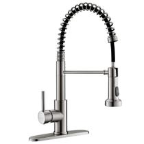 Torneira Cozinha Goumert Monocomando Extensivel Misturador Agua Fria Quente Pia Mesa Bancada Moderna Restaurante Hotel