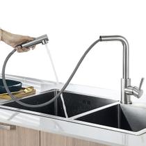 Torneira Cozinha Gourmet Extensível Misturador Monocomando Bancada