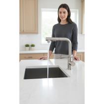 Torneira Cozinha Gourmet Extensor Ducha Inox Escovado Torneira Cozinha Gourmet Extensor Ducha Inox Escovado