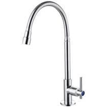 Torneira Cozinha Gourmet Flexível Pia Bancada 1 Jato Metal