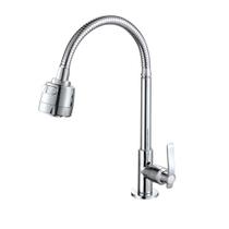Torneira Cozinha Gourmet Flexível Pia Mesa 2 Jatos Metal