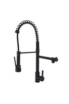 Torneira Cozinha Gourmet Misturador Duo Spray Mesa Preta ME01B Doan Torneira Cozinha Gourmet Misturador Duo Spray Mesa Preta ME01B Doan