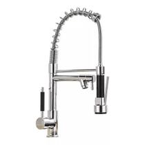 Torneira Cozinha Gourmet Monocomando 50cm Cromada P/ Bancada