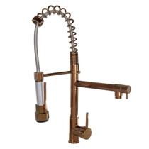 Torneira Cozinha Gourmet Monocomando Rosê Fosco 50 Cm