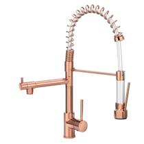 Torneira Cozinha Gourmet Monocomando Rose Gold 50 Cm