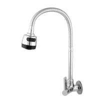 Torneira Cozinha Gourmet Sorte Parede Metal c/ Bica C60 1/4 volta Torneira Cozinha Gourmet Sorte Parede Metal c/ Bica C60 1/4 volta